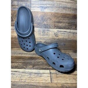 Classic Gray Crocs Clogs Men’s Size 9 / Women’s Size 11
